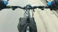 Bicycle walk on the highway Video