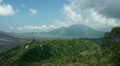Volcano with lake in Bali Video