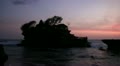 Water temple Tanah Lot after sunset Video