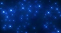 Glitter Blue Flash Background Loop