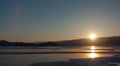 Winter sunset timelapse