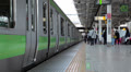 Tokyo underground station with train Video