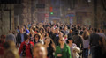 EDITORIAL crowd, 4X SLOW MOTION, Full HD 1080p via 24 & 25 & 29,97 fps options Video