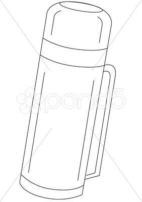 Stock Illustration of Vector thermos