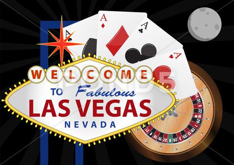 Stock Illustration of las vegas