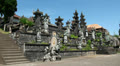 Stone sculptures at hindu mother temple Besakih at Bali Video
