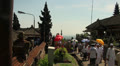 After ceremony at Hindu mother temple Besakih at Bali Video