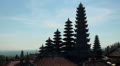 Temple top silhouettes of hindu mother temple Besakih at Bali Video