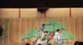 Comical actors performing life scene in Gion Corner, Kyoto, Japan Video