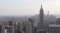 Aerial View of Empire State Building, NYC Skyline, Midtown Manhattan Video