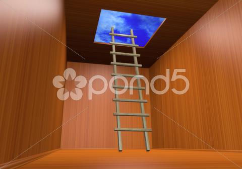 Stock photo of Escape from the Room Laminate