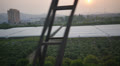 China countryside by train