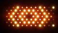 Flood Lights. Amber. Shapes 3.