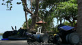 Scuba dive equipment at the beach Video