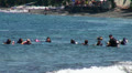 Bali-Tulamben scuba divers group start Video