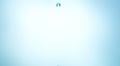 Clean water and water drops in slow motion