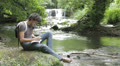 a traveler takes note of the beautiful place in which it is located
