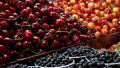 Fresh berry in the Farmers market.