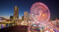 Yokohama Time Lapse by Night