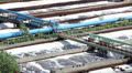 The technological process of aeration of waste water Video
