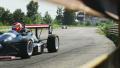 F1 racing cars taking the sharp turn on track during race Video