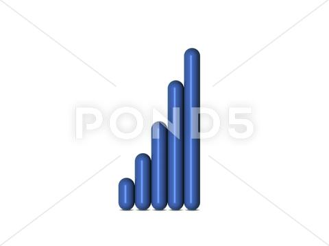 Stock Illustration of 3D Business Graphic