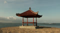 Indonesian relaxing pavilion at seaside Video