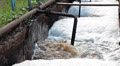 Oxygen supply to water is a primary cleaning mode in industrial plant Video