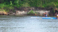 man and woman on kayak Video