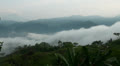 Timelapse with clouds and cemetery in a small Jungle Village Video