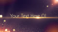 Golden After Effects Template