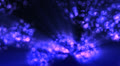 Abstract motion background, shining light, rays, particles,and energy waves. Video
