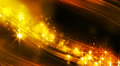 Abstract motion background, shining light, rays, particles,and energy waves. Video