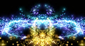 Abstract fantasy background. Video
