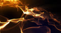 Abstract fantasy motion background, shining lights and particles Video