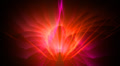 Abstract fantasy motion background, shining lights and particles Video