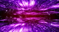 Abstract fantasy motion background, shining lights and particles Video