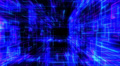 Abstract fantasy motion background, shining lights and particles Video