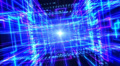 Abstract fantasy motion background, shining lights and particles Video