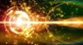 Abstract fantasy motion background, shining lights and particles Video
