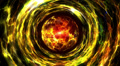 Abstract fantasy motion background, shining lights and particles Video