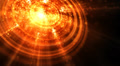 Abstract fantasy motion background, shining lights and particles Video