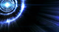 Abstract fantasy motion background, shining lights and particles Video