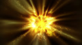 Abstract fantasy motion background, shining lights and particles Video