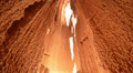 Cathedral Gorge 19 Zoom in Cathedral Caves Inside Nevada Video
