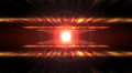 Abstract fantasy motion background, shining lights and particles Video
