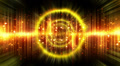 Abstract fantasy motion background, shining lights and particles Video