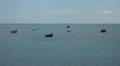 Incoming fisher boat at fishing village Camara de Lobos Video