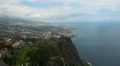 Panorama view from high cliffs Video