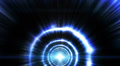 Abstract fantasy motion background, shining lights and particles Video